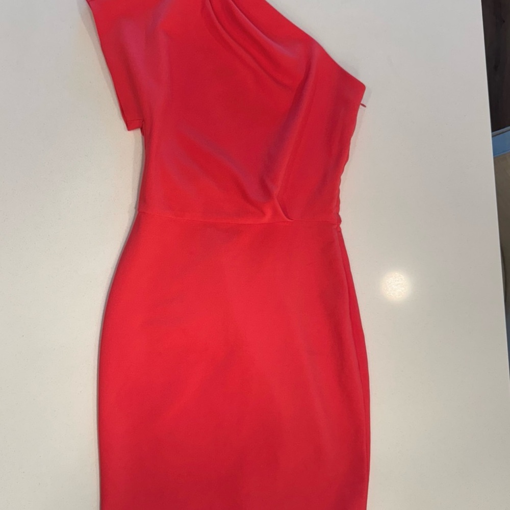 Maje One-Shoulder Dress
